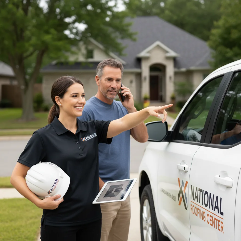 National Roofing Center customer support in New Waverly